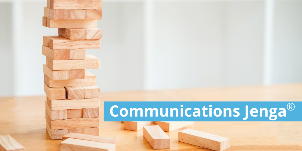 Communications Jenga